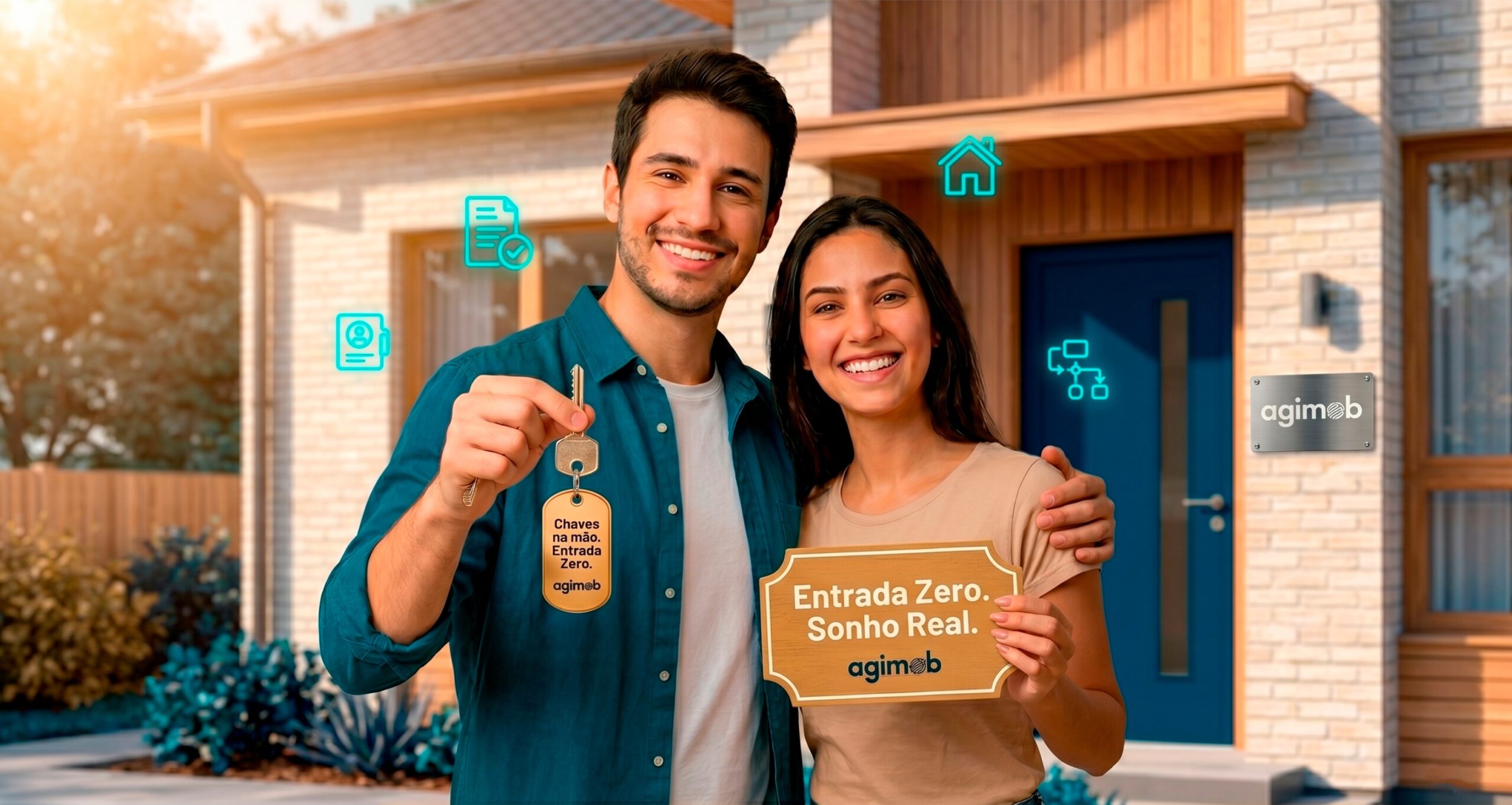 Quer saber se existe financiamento imobiliário sem entrada? Descubra o valor máximo financiado, como usar o FGTS e como a Agimob simplifica sua aprovação.