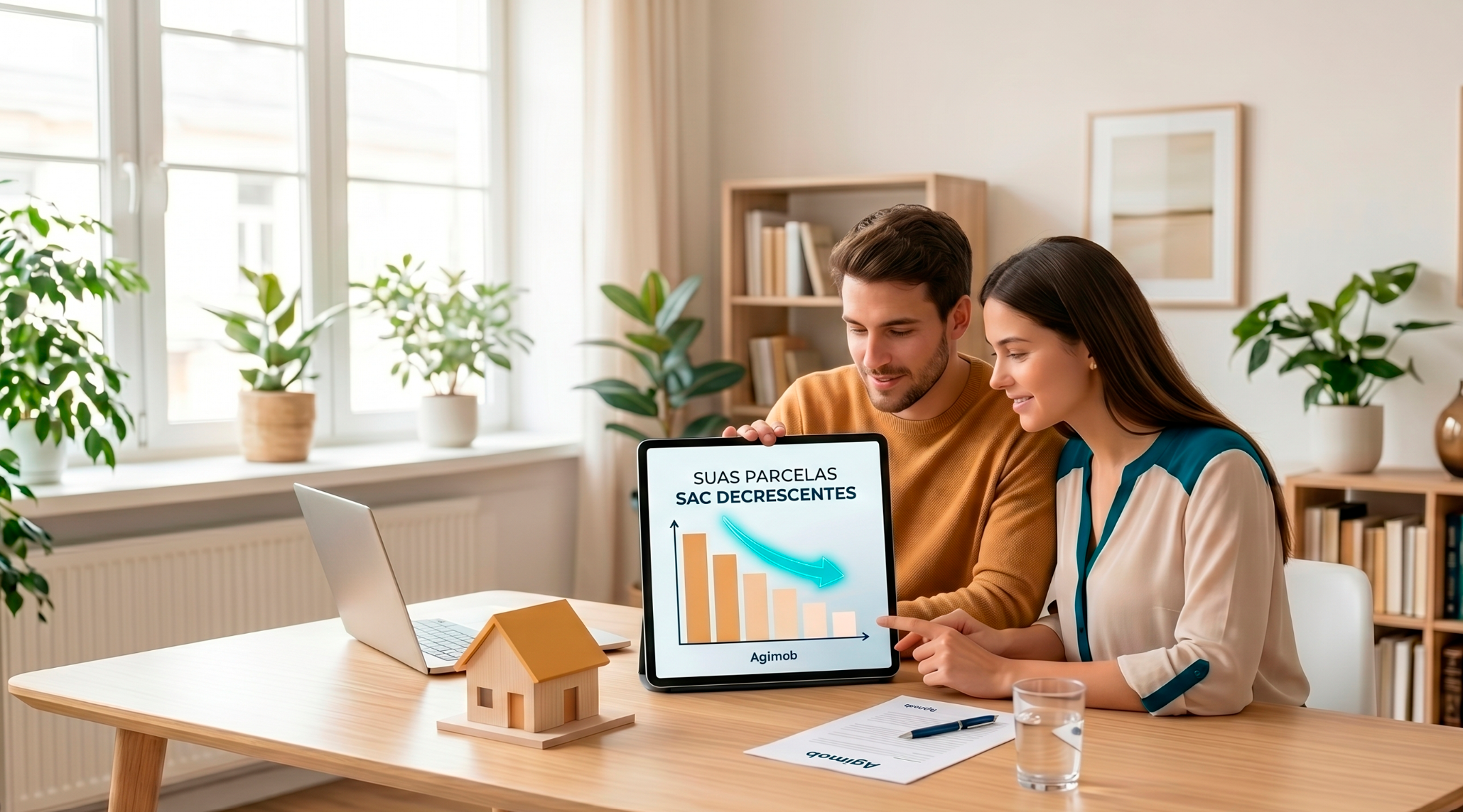 Quer pagar menos juros no financiamento de imóveis? Descubra como funciona a Tabela SAC no financiamento que faz suas parcelas diminuírem todo mês!