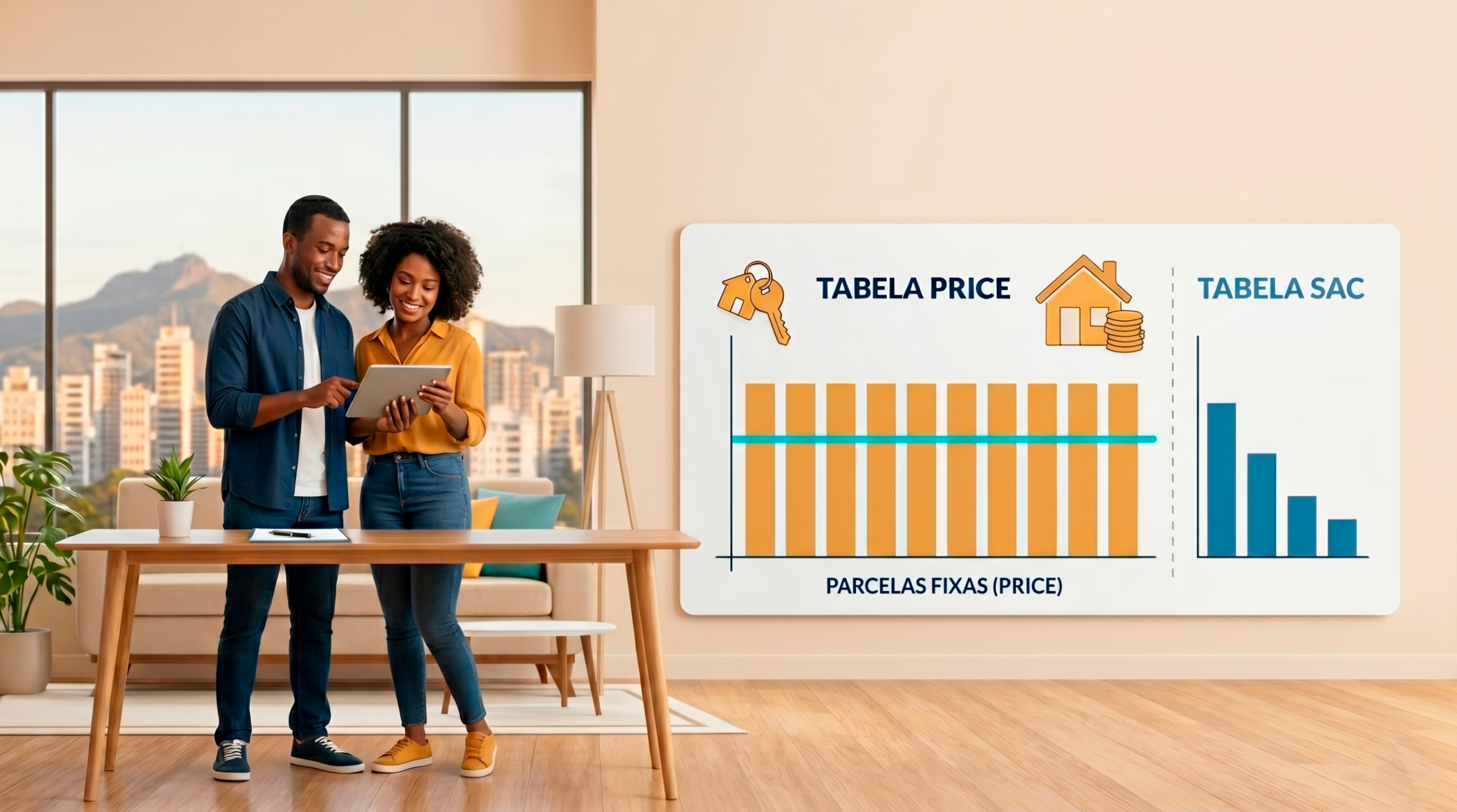 Quer pagar parcelas iniciais menores no financiamento? Descubra como funciona a Tabela PRICE no financiamento e se vale a pena para o seu bolso. Acesse!