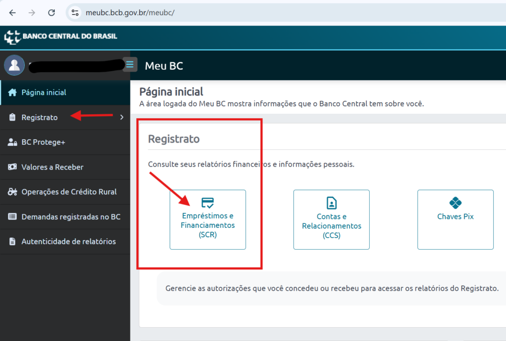 SCR (Registrato - Banco Central) Posso financiar imóvel com nome sujo