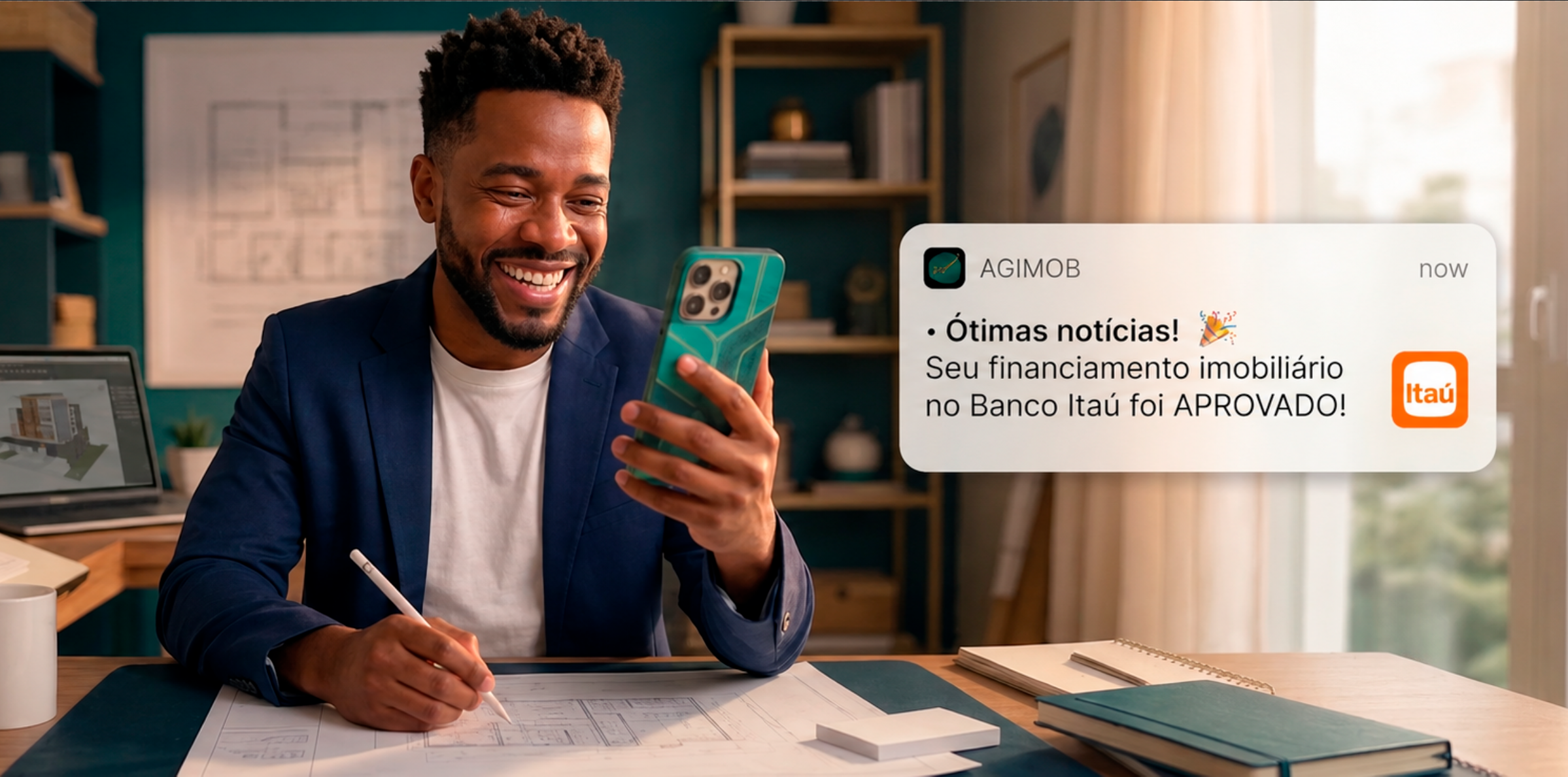 Quer comprar imóvel sem holerite ou Imposto de Renda? Descubra como funciona a presunção de renda Itaú e simule seu financiamento sem burocracia!